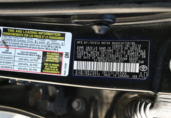2015 Toyota Corolla S Sedan 4D photo 1