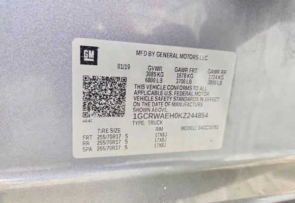 2019 Chevrolet Silverado 1500 Work Truck Pickup 4D 6 1/2 ft vehicle photo 12