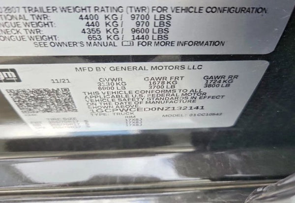 2022 Chevrolet Silverado 1500 Limited LT Pickup 4D 5 3/4 ft vehicle photo 12